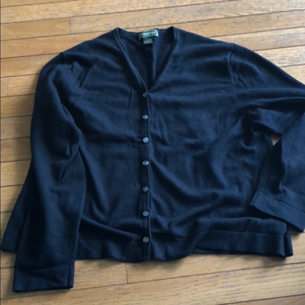 Eddie Bauer black sweater